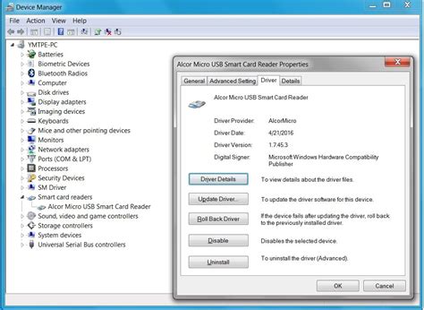 device manager smart card reader|device manager not showing card reader.